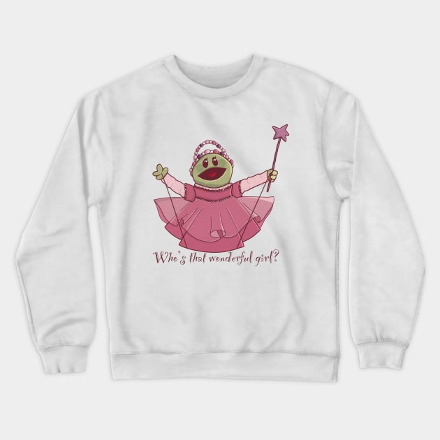 that girl Is so beautiful photo Crewneck Sweatshirt by Steven brown